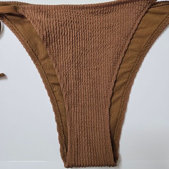 Aerie Cheekiest Bikini Bottom Medium Brown - Picture 2 of 5